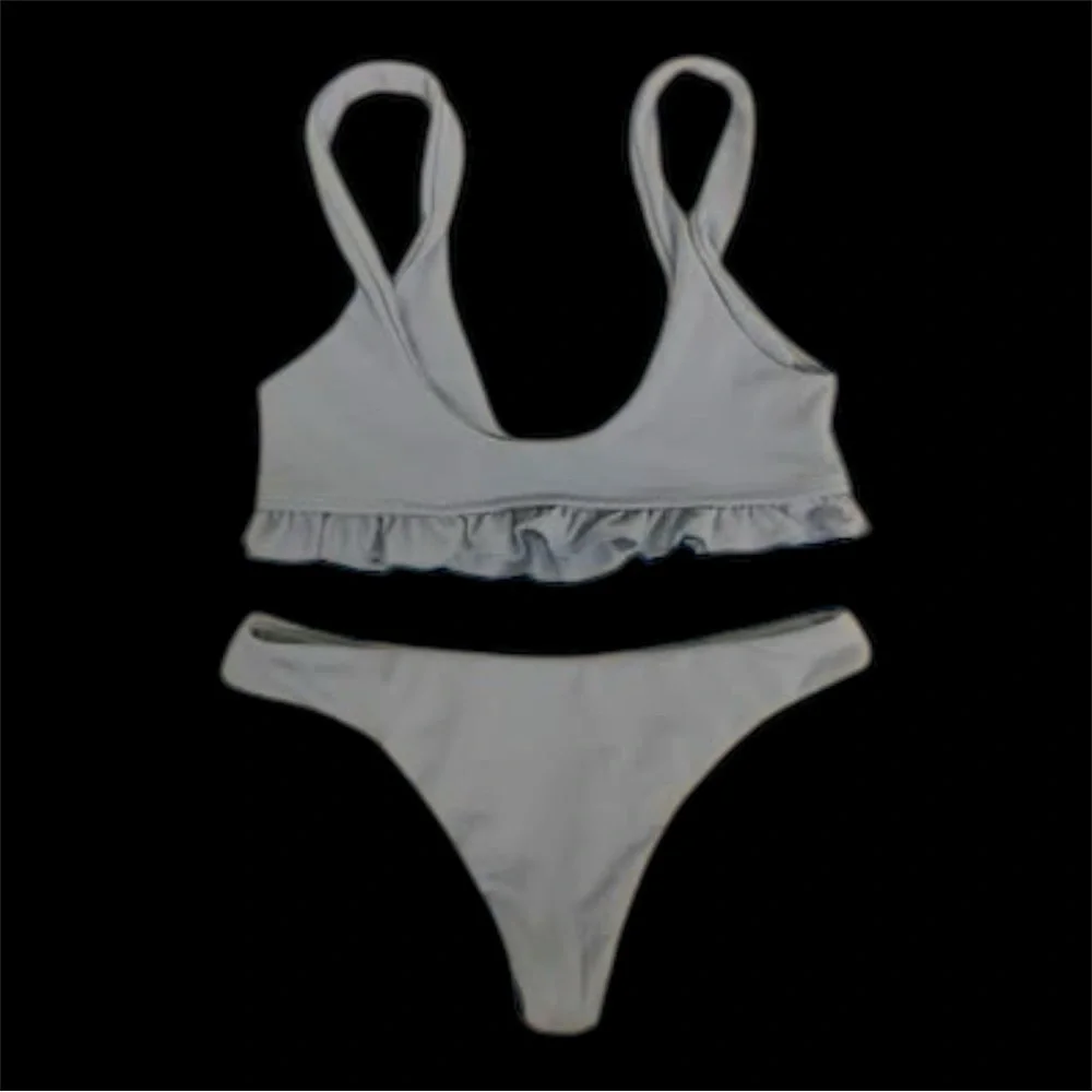 Women's Baby Blue Zaful Bikini Size Medium NWOT - Picture 4 of 8